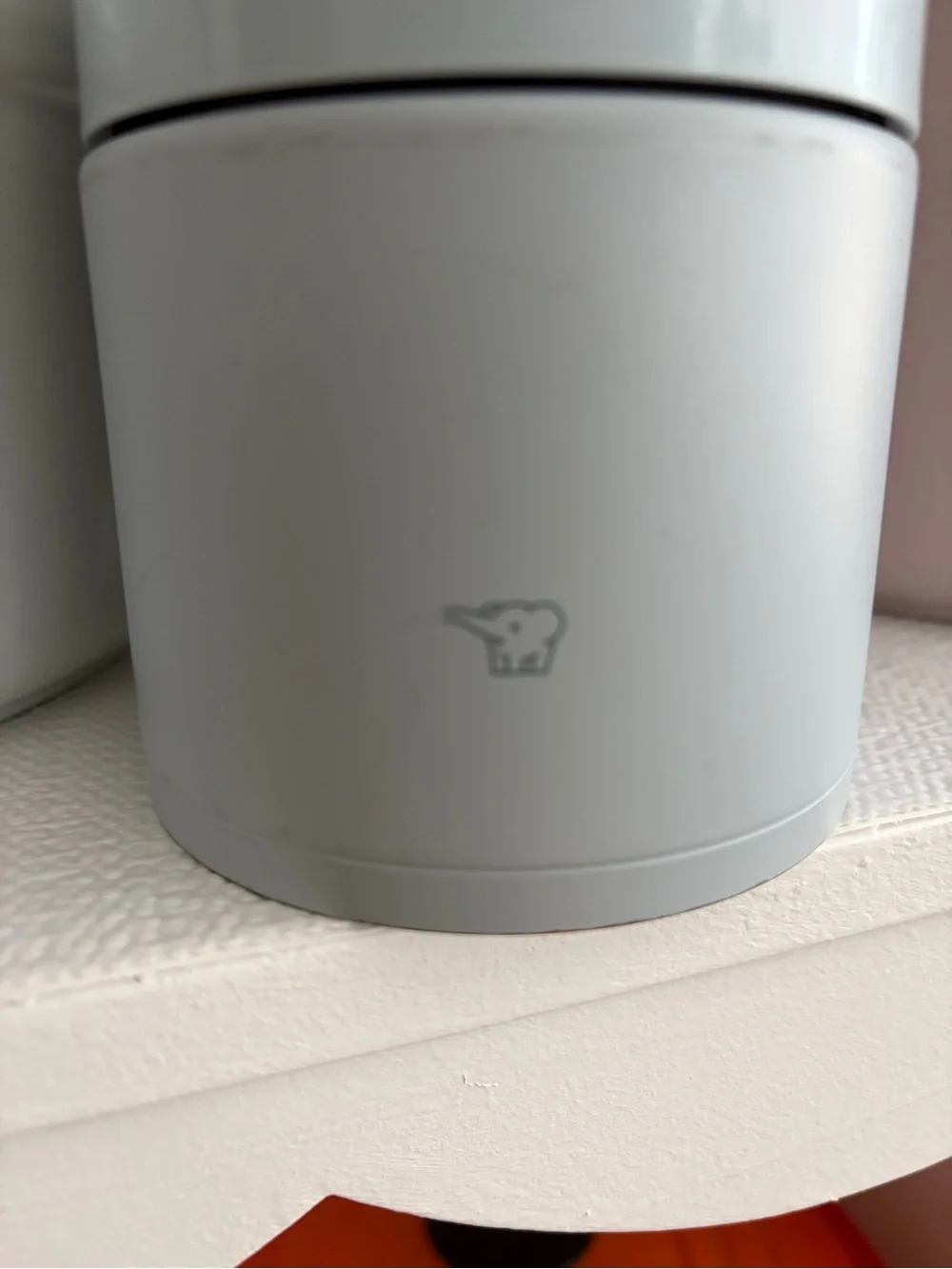 Zojirushi Mini Matte Insulated Food Jar Ice Gray Blue